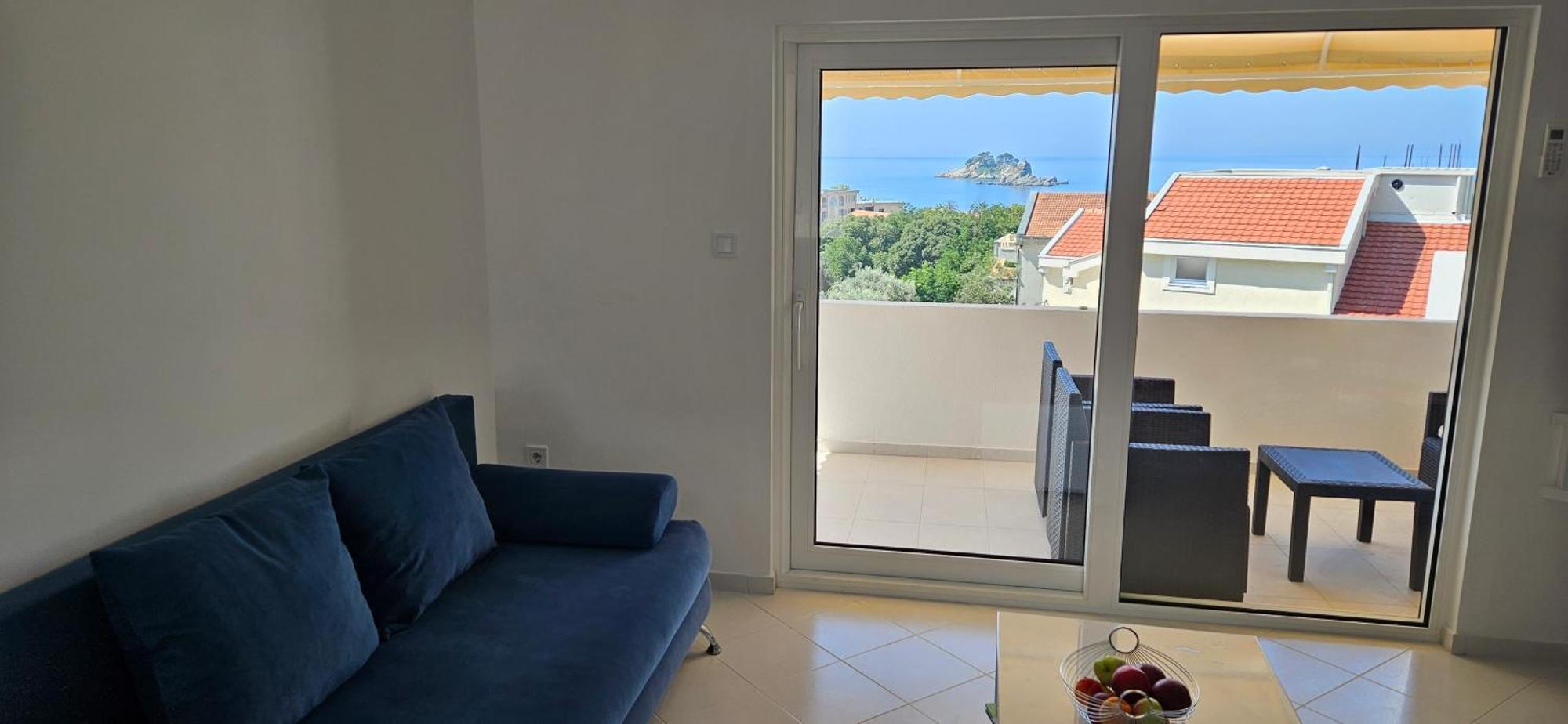 Sea View Apartment Aria Petrovac Eksteriør billede